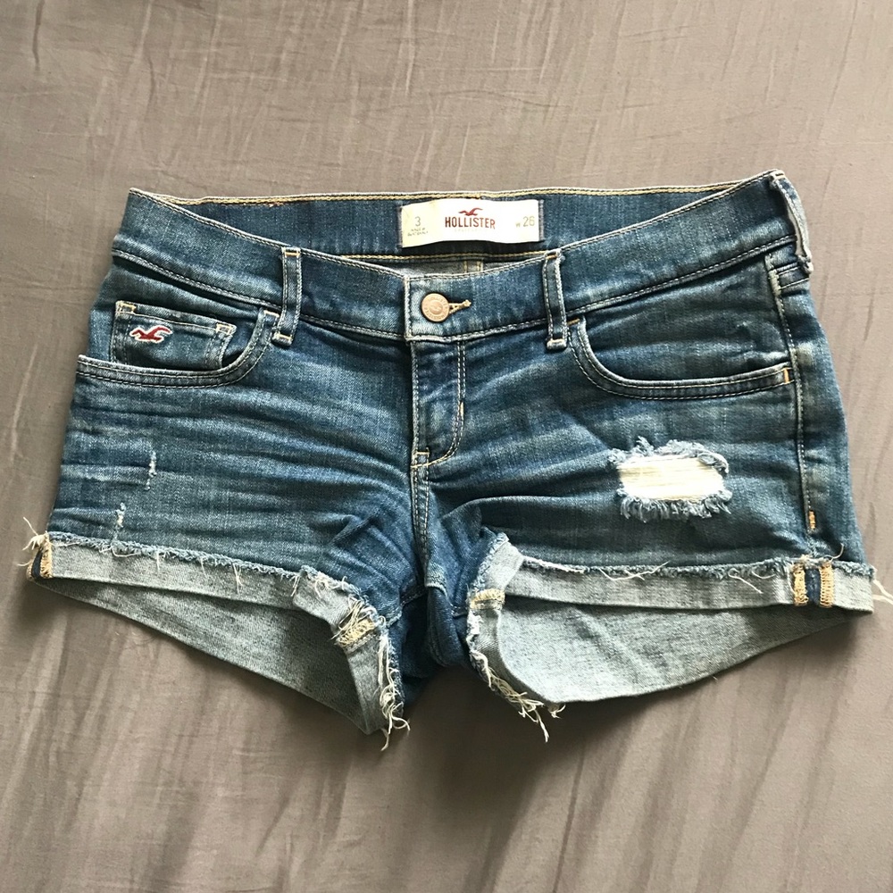 Distressed Hollister Shorts